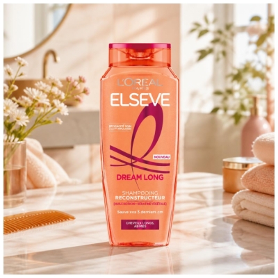 L'Oréal Paris Elseve Dream Long Shampoing Reconstructeur Cheveux Longs Abîmés 250 ml