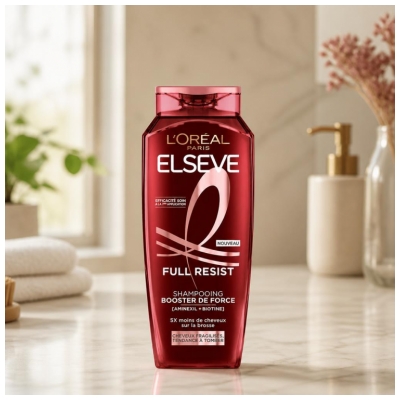 L'Oréal Paris Elseve Full Resist Shampooing Booster de Force Aminexil + Biotine 250 ml