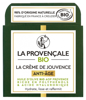La Provençale Bio Crème de Jouvence Anti-Âge Hydratante Bio 50 ml