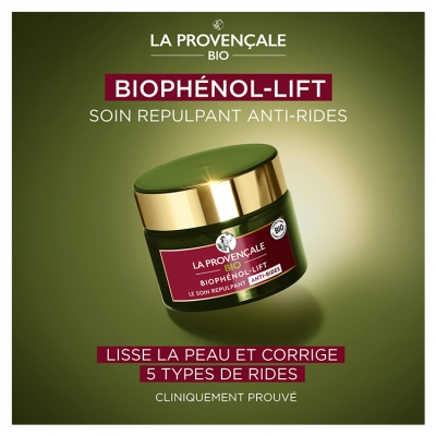 La Provençale Bio Biophénol-Lift le Soin Repulpant Anti-Rides 50 ml