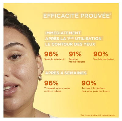 Garnier SkinActive Vitamine C Booster d'Éclat Masque Tissu Yeux 5 g