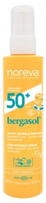 Noreva Bergasol Spray Invisible Enfant SPF 50 + 200 ML