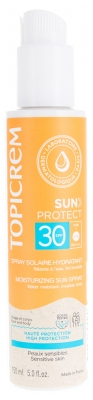 Topicrem Sun Protect Spray Solaire et Hydratant SPF 30 150 ML
