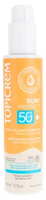 Topicrem Sun Protect Spray Solaire Hydratant SPF 50 + 150 ML