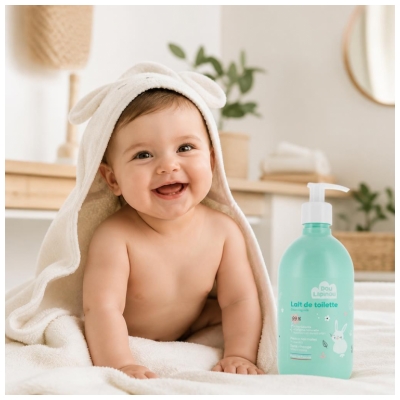 Dou Lapinou Lait de Toilette Sans Rinçage 500 ml