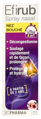 3C Pharma Efirub Spray Nasal 4en1 30 ml
