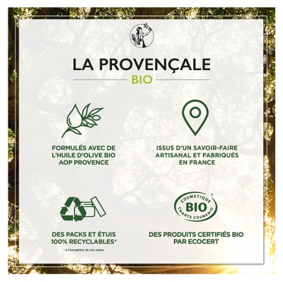 La Provençale Bio L'eau Micellaire Pureté Feuilles d'Olivier Bio 400 ml
