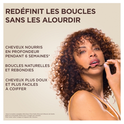 Garnier Ultra Doux Elixir Raviveur de Boucles Cheveux Secs Bouclés à Crépus 120 ml