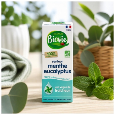 Biovie Huile Essentielle de Menthe Eucalyptus Biologique 10 ML