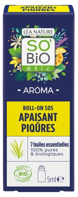Léa Nature SO BIO étic Aroma SOS Apaisant Piqûres Roll-On Biologique 5 ML