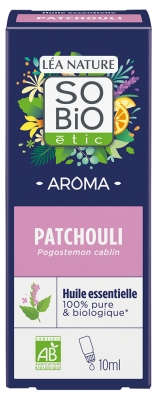 Léa Nature SO BIO étic Aroma Huile Essentielle de Patchouli Biologique 10 ML