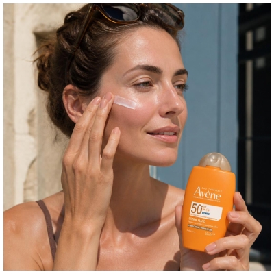 Avène Solaire Ultra Fluid Perfecteur Visage Peaux Sensibles SPF50+ 50 ml