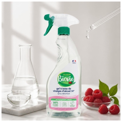 Biovie Spray Gel Détartrant Base d'Alcool 14° 750 ML