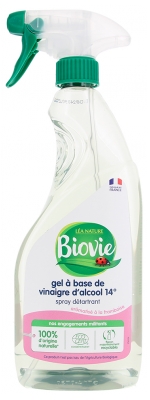 Biovie Spray Gel Détartrant Base d'Alcool 14° 750 ML