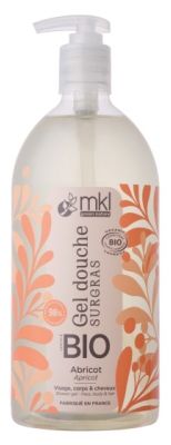 Mkl Green Nature Gel Douche Bio 1 l Abricot