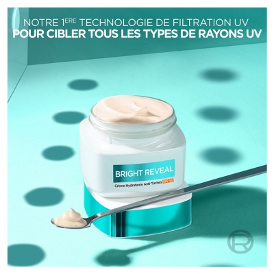 L'Oréal Paris Bright Reveal Soin Anti-Taches Hydratant SPF50 50 ml