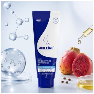 Akileïne Baume Hydra Défense Pieds Secs à Très Secs 125 ml