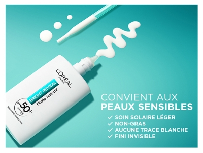 L'Oréal Paris Bright Reveal Fluide Anti-Uv Anti-Taches Niacinamide SPF50+ 50 ml