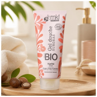 MKL Green Nature Gel Douche Surgras Karité Biologique 200 ML