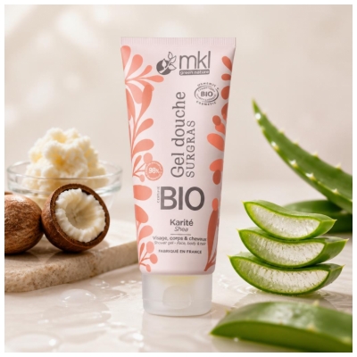 MKL Green Nature Gel Douche Surgras Karité Biologique 200 ML