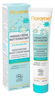 Florame Masque Crème Nuit Hydratant Biologique 65 ml 