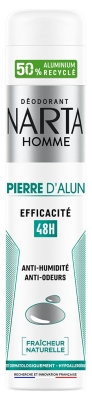 Narta Homme Déodorant Pierre d'Alun 48H en Spray 200 ML