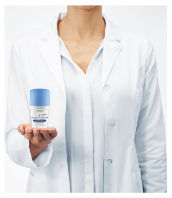 Vichy Déodorant Anti-Transpirant 48H Sans Alcool Bille Lot de 2 x 50 ml
