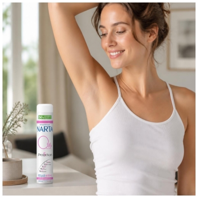 Narta Protection 5 Déodorant Hypoallergénique 48H en Spray 200 ML