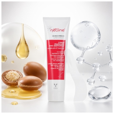 Netline Crem Depil. ai & Mai Applicateur