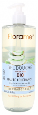 Florame Gel Douche Aloe Vera Rechargeable Biologique 750 ML