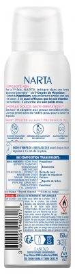 Narta Magnésium Protect 48H Déodorant Hypoallergénique et Compressé en Spray 150 ML