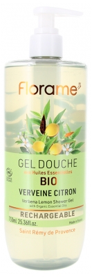 Florame Gel Douche Verveine Citron Rechargeable Biologique 750 ML