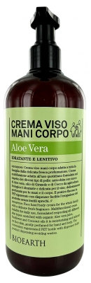 Bioearth Family Crème Visage/Mains/Corps Aloe Vera 500 ml