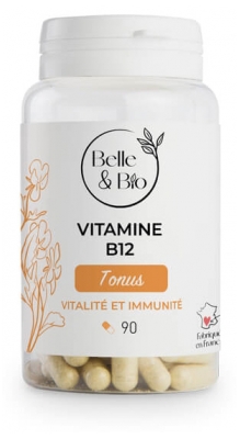 Belle & Bio Vitamine B12 Complément Alimentaire 90 Gélules