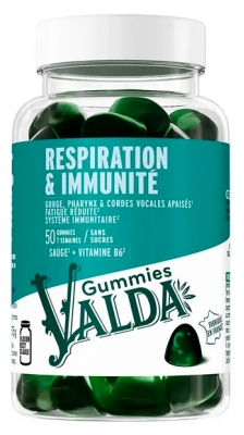 Valda Respiration & Immunité 50 Gummies à Mâcher