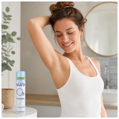 Narta Déodorant Invisible 48H en Spray 200 ML