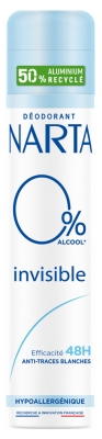 Narta Déodorant Invisible 48H en Spray 200 ML