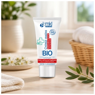 Mkl Green Nature Crème Mains Bio 50 ml - Réparatrice Intense