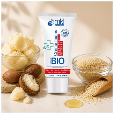 Mkl Green Nature Crème Mains Bio 50 ml - Réparatrice Intense