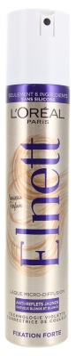 L'Oréal Paris Elnett Laque Micro-Diffusion Fixation Forte Anti-Reflets Jaunes 200 ml