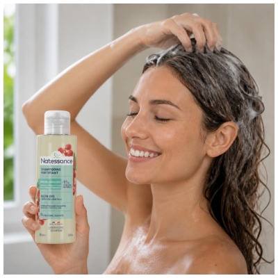 Natessance Shampoing Fortifiant Ricin & Kératine Végétale 100 ml