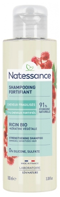 Natessance Shampoing Fortifiant Ricin & Kératine Végétale 100 ml