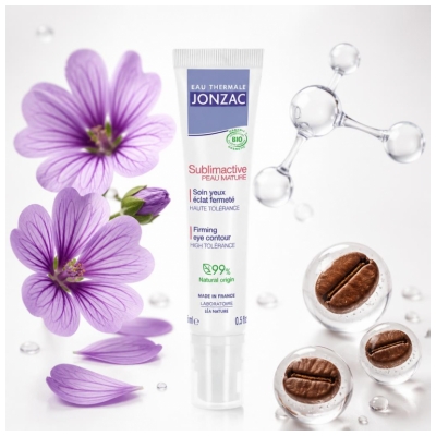 Eau Thermale Jonzac Sublimactive Peau Mature Soin Yeux Éclat Fermeté Haute Tolérance Bio 15 ml