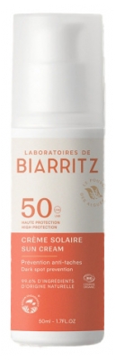 Laboratoires de Biarritz Crème Solaire Visage Spf50 50 ml