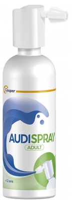 Audispray Adult Hygiène Régulière de l'Oreille - Eau de Mer Purifiée 100% Naturelle - Made in France - Spray 50 ml