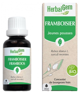 Herbalgem Framboisier Bio Macérats-Mères de Gemmothérapie Concentrée 30 ml