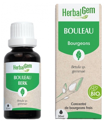 Herbalgem Bouleau Bio Macérats-Mères de Gemmothérapie Concentrée 30 ml