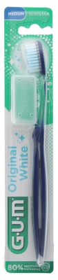 GUM Original White Médium 563 - Couleur : Bleu