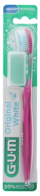GUM Original White Médium 563 - Couleur : Rose