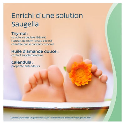 Saugella Cotton Touch Tampons Super X16